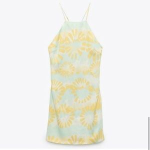Zara Printed Mini Dress